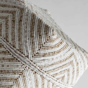 Pudełka dekoracyjne handmade - biało-piaskowe