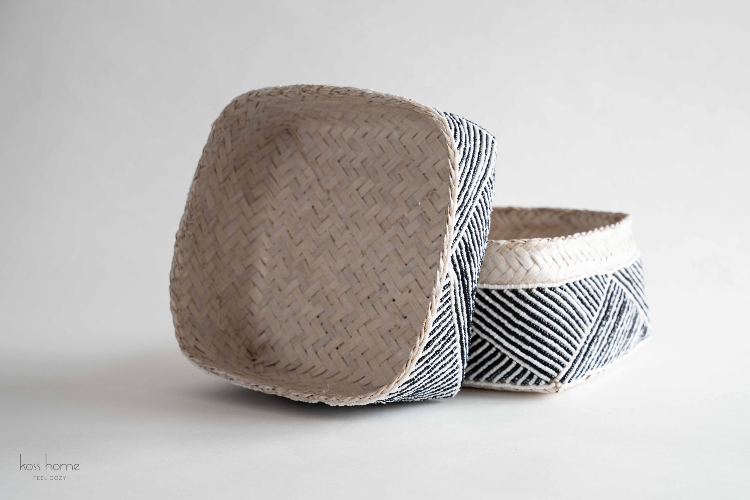 Pudełka ozdobne handmade - czarno-białe - obrazek 4